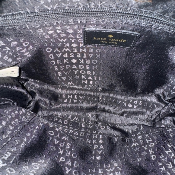 KATE SPADE Mindy Black Avenue Canvas Crossbody Camera Bag - Picture 5 of 7